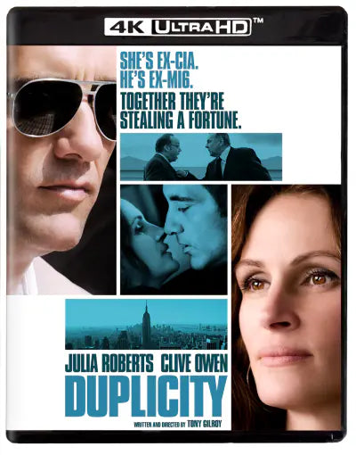 DUPLICITY - KINO LORBER STUDIO CLASSICS 4K UHD + BLU-RAY