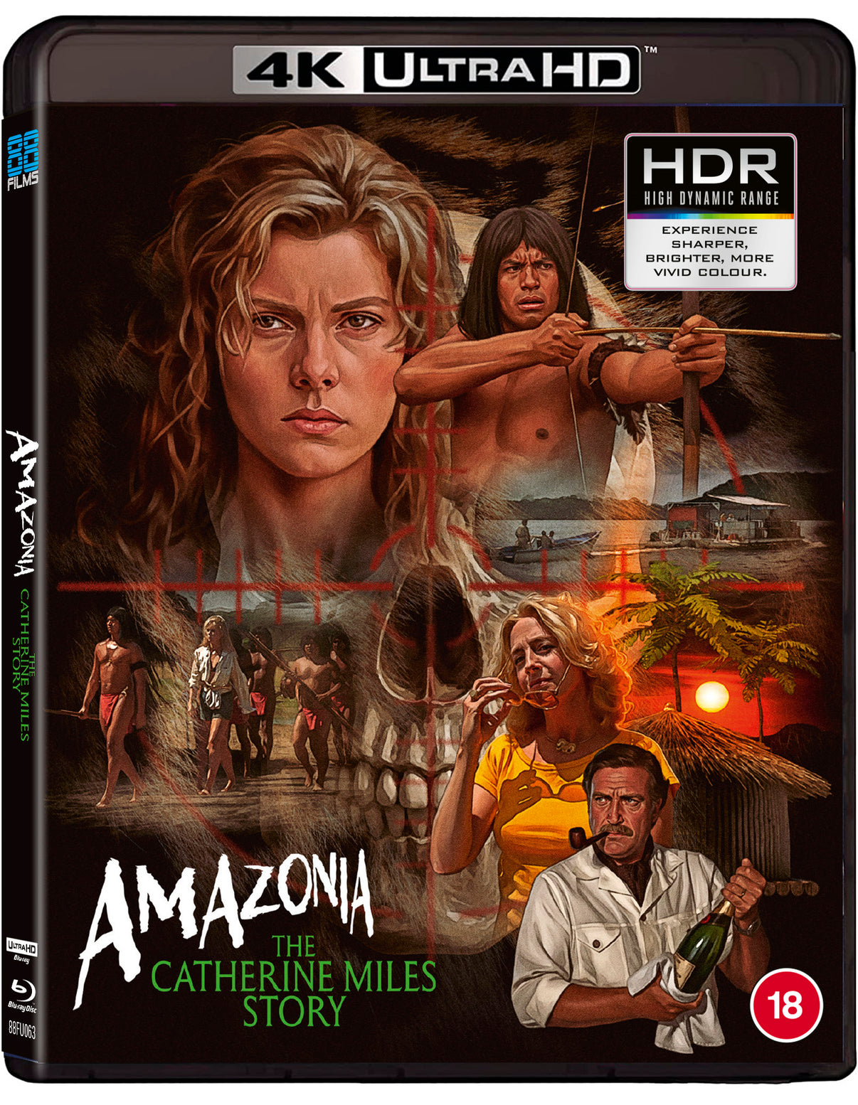 AMAZONIA: THE CATHERINE MILES STORY (88 FILMS) (4K UHD+BLU-RAY REGION B) (UK IMPORT)