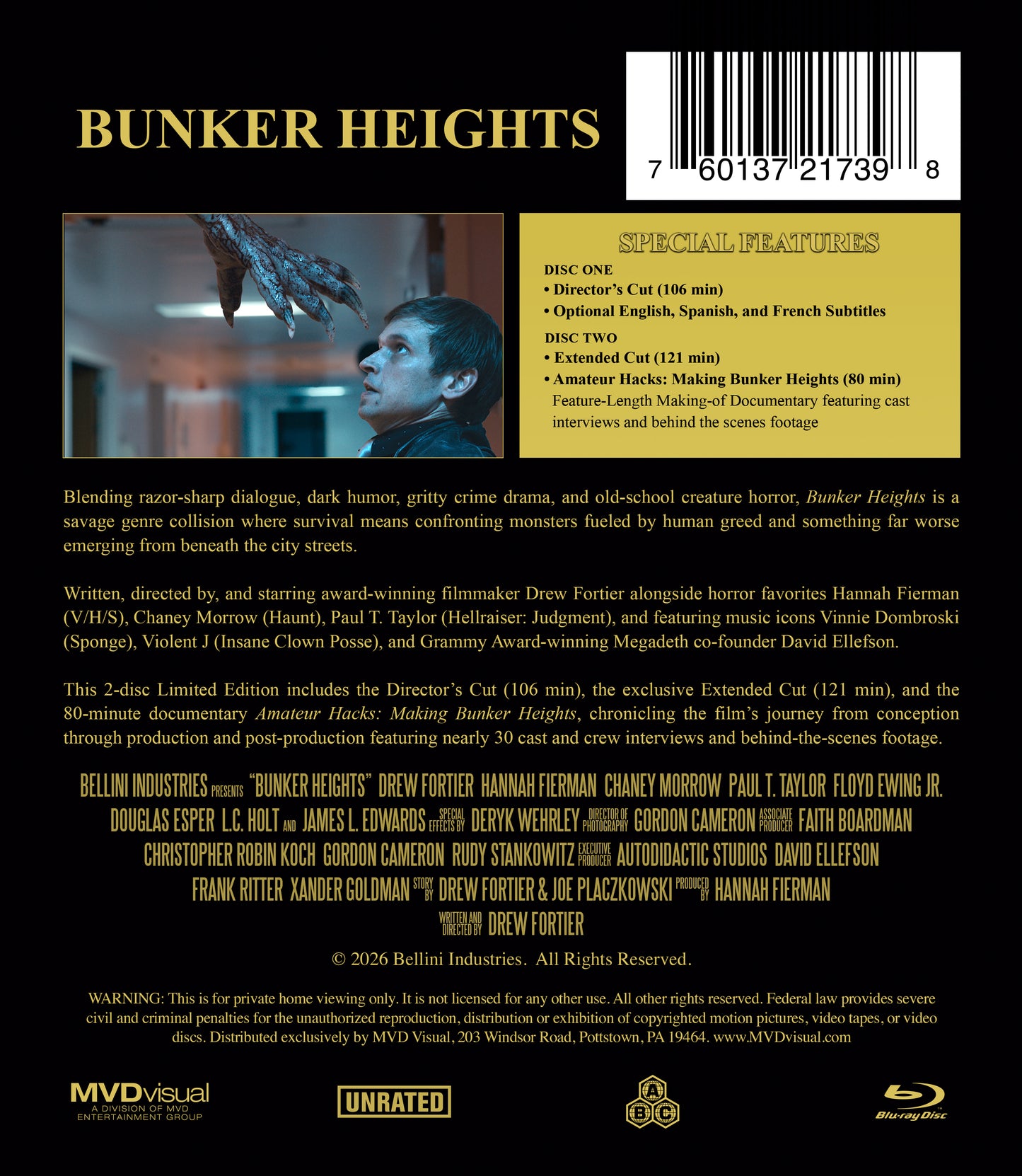 BUNKER HEIGHTS (BELLINI INDUSTRIES) (BLU-RAY)