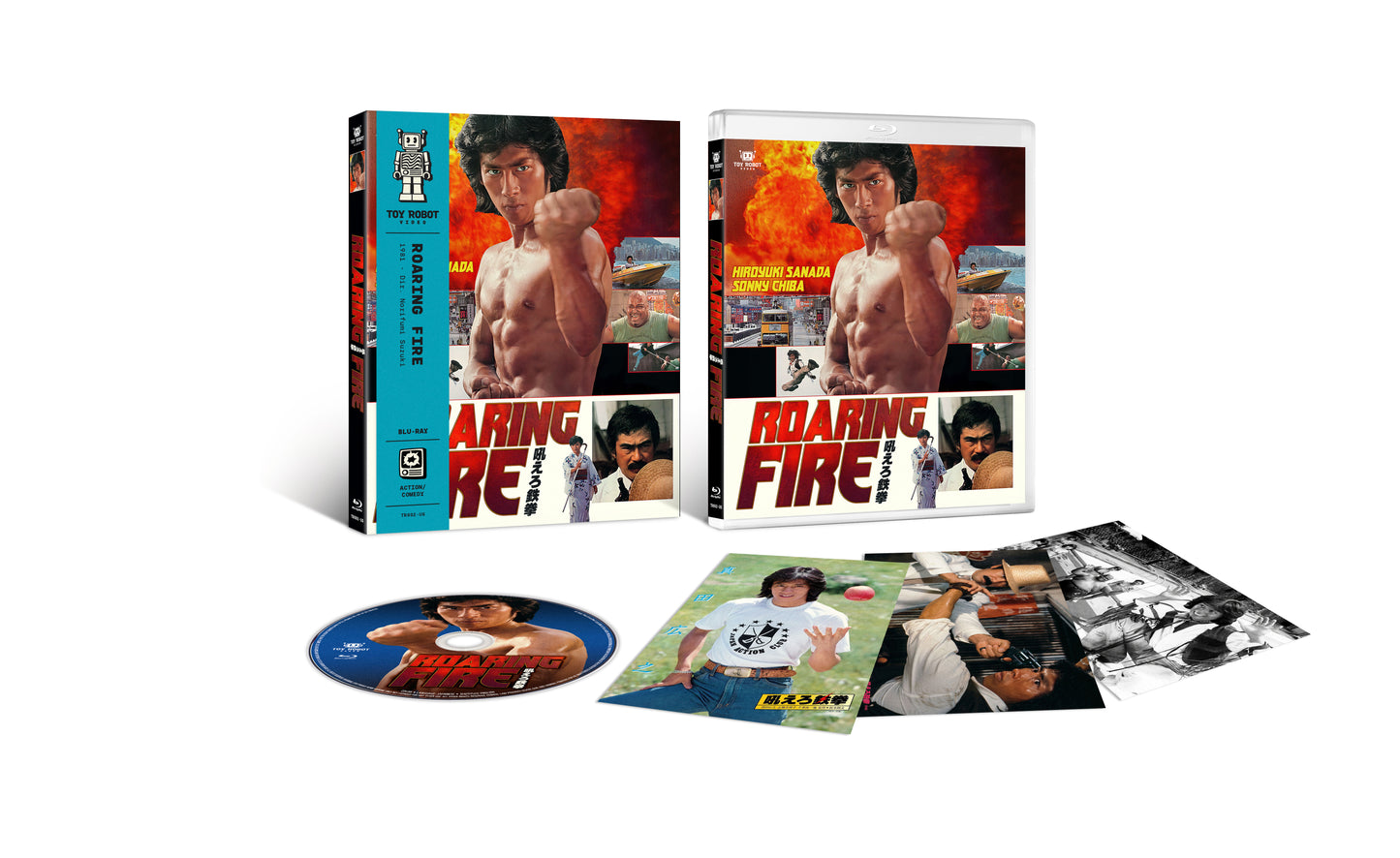 ROARING FIRE (TOY ROBOT VIDEO) (BLU-RAY)