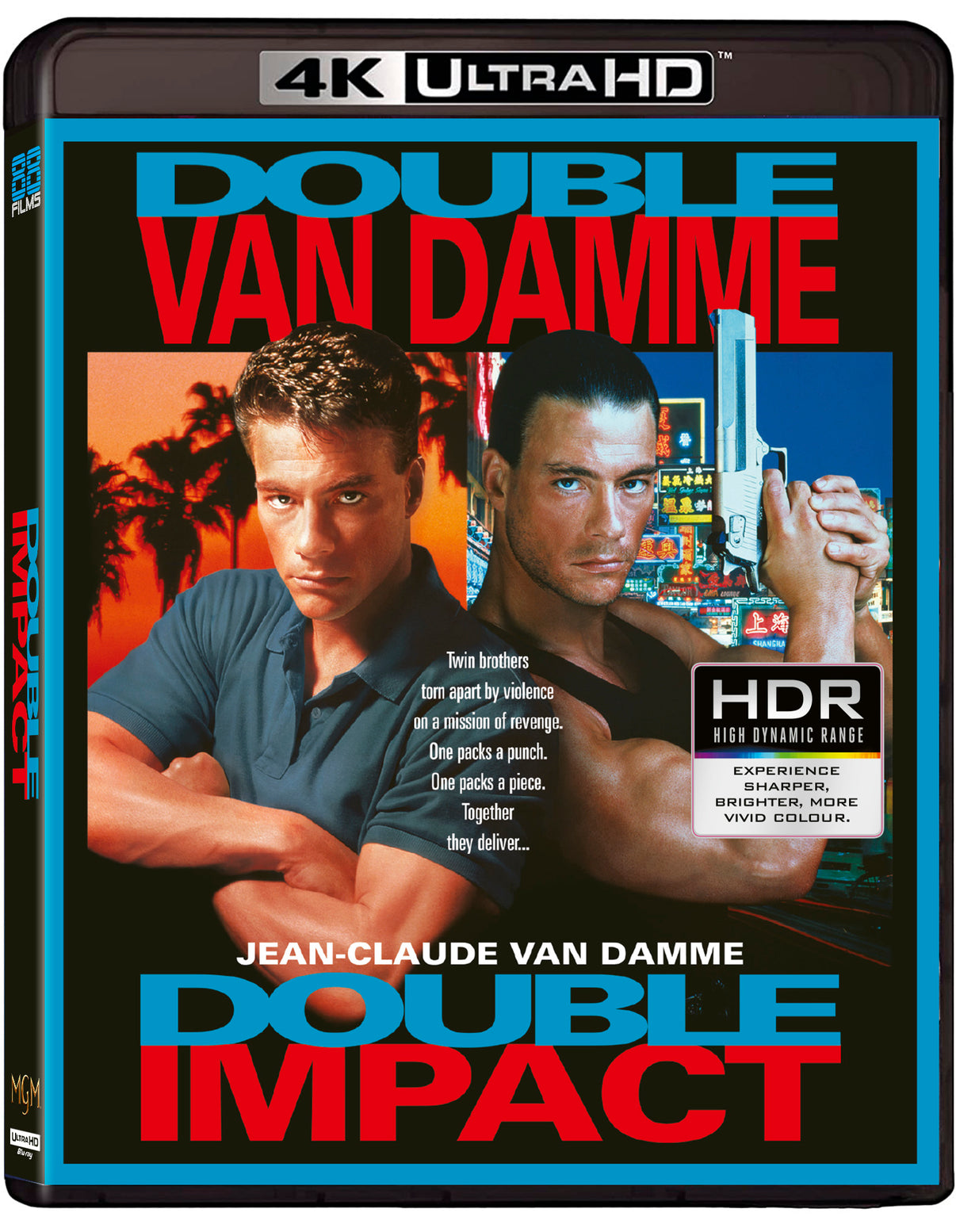 DOUBLE IMPACT (88 FILMS) (4K UHD+BLU-RAY REGION B) (UK IMPORT)