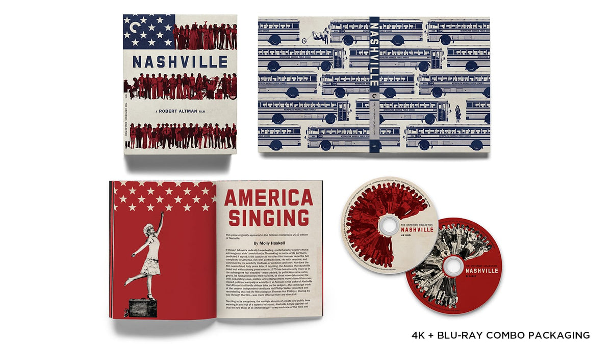 NASHVILLE - CRITERION #683 4K UHD + BLU-RAY
