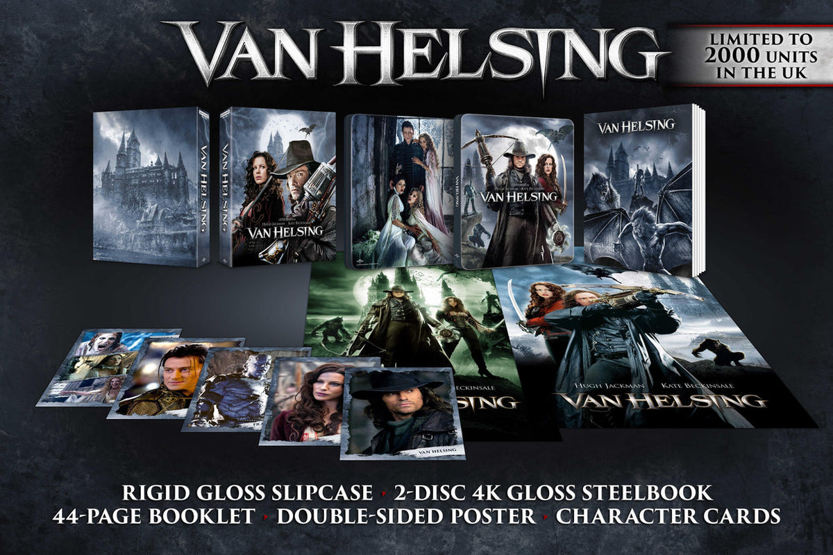 Van Helsing – Limited Collector's Edition SteelBook 4K UHD + Blu-ray