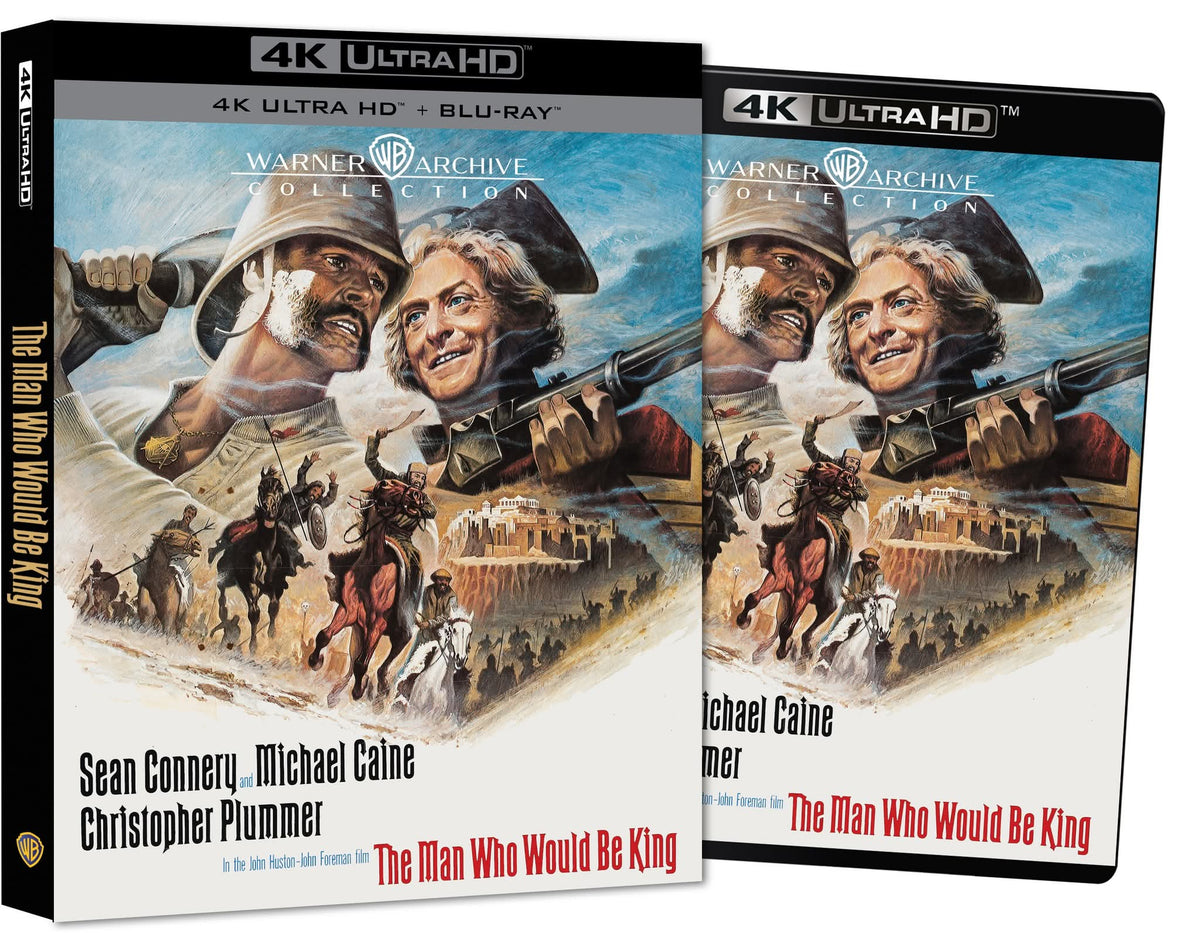 The Man Who Would Be King – Warner Archive 4K UHD + Blu-ray