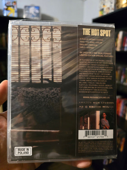 THE HOT SPOT [LIMITED EDITION (RADIANCE FILMS) (4K UHD+BLU-RAY)