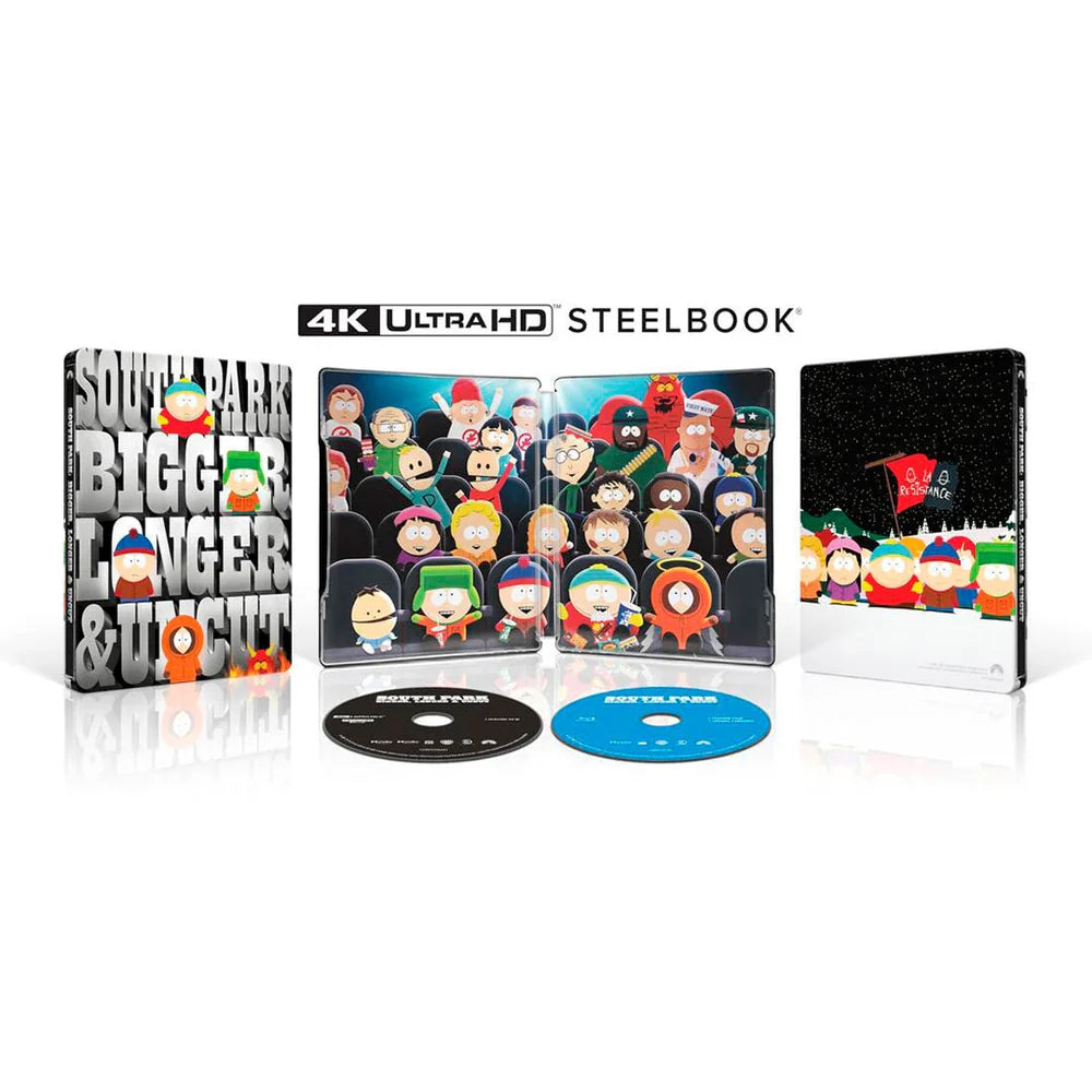 SOUTH PARK: BIGGER, LONGER & UNCUT (PARAMOUNT) (4K UHD STEELBOOK)