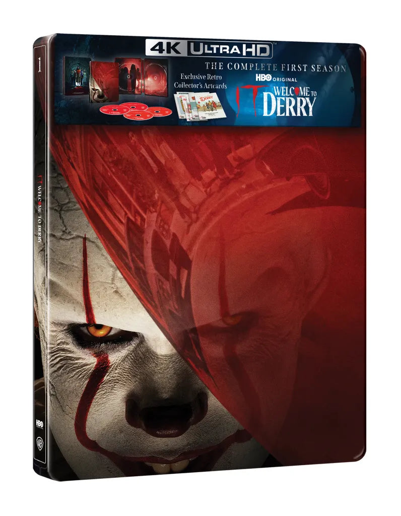 IT: WELCOME TO DERRY [THE COMPLETE FIRST SEASON] (4K UHD STEELBOOK)