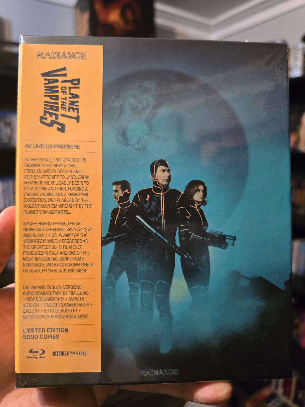 PLANET OF THE VAMPIRES [LIMITED EDITION] (RADIANCE FILMS) (4K UHD+BLU-RAY)