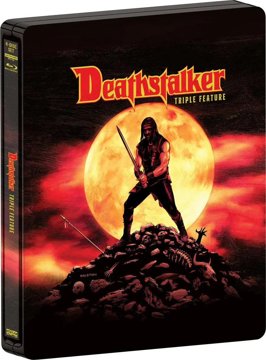 DEATHSTALKER [TRIPLE FEATURE] (SCREAM FACTORY) (4K UHD STEELBOOK)