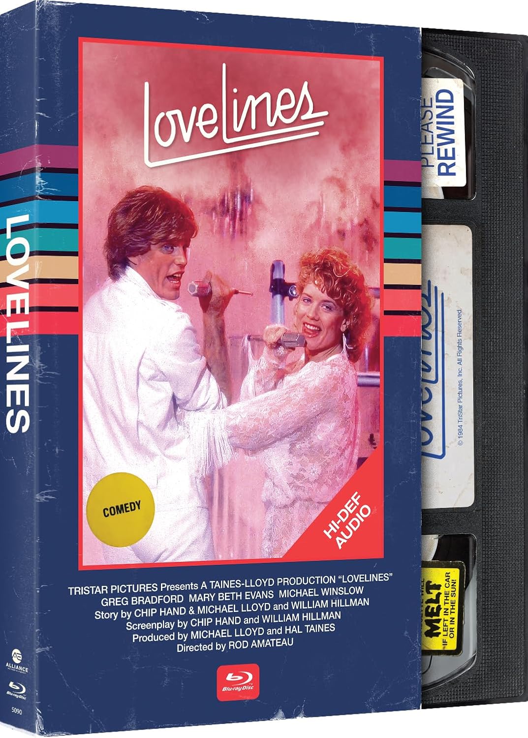 LOVELINES [RETRO VHS EDITION] (MILL CREEK) (BLU-RAY)
