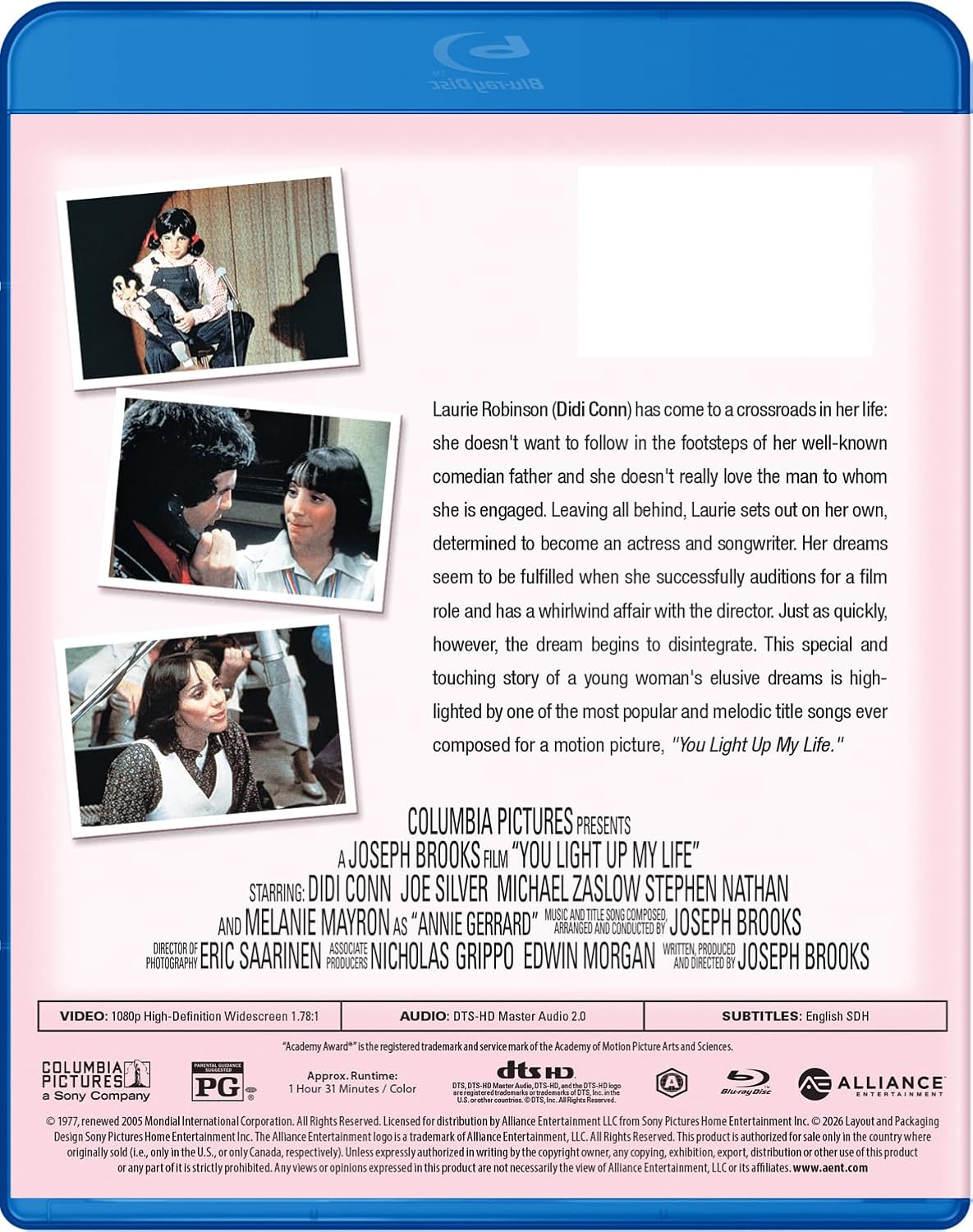 YOU LIGHT UP MY LIFE [RETRO VHS EDITION] (MILL CREEK) (BLU-RAY)