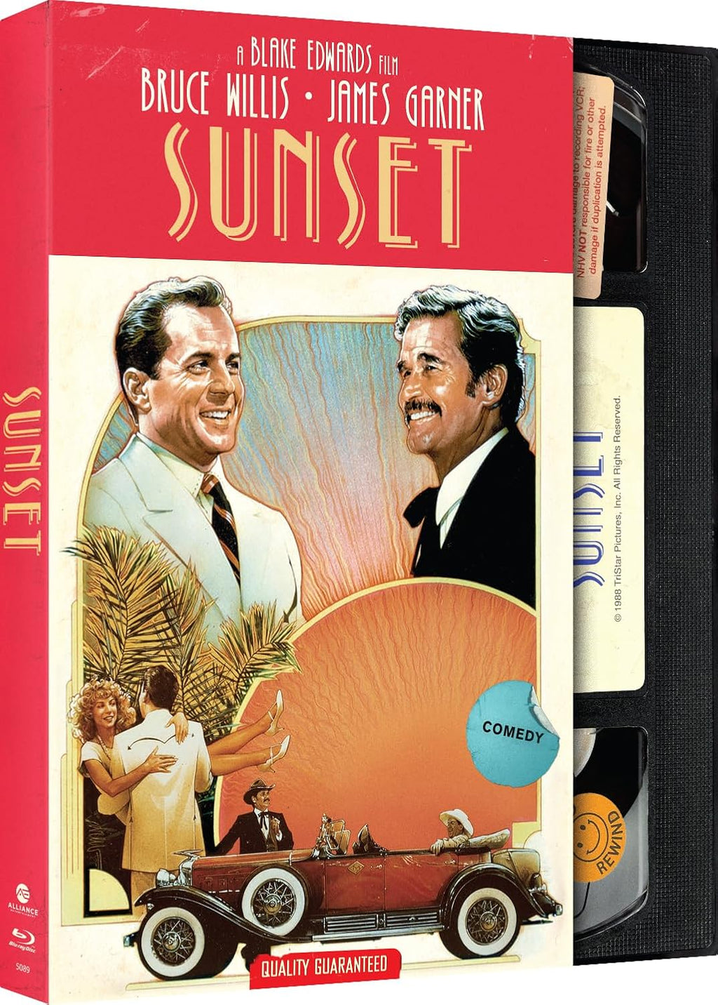 SUNSET [RETRO VHS EDITION] (MILL CREEK) (BLU-RAY)