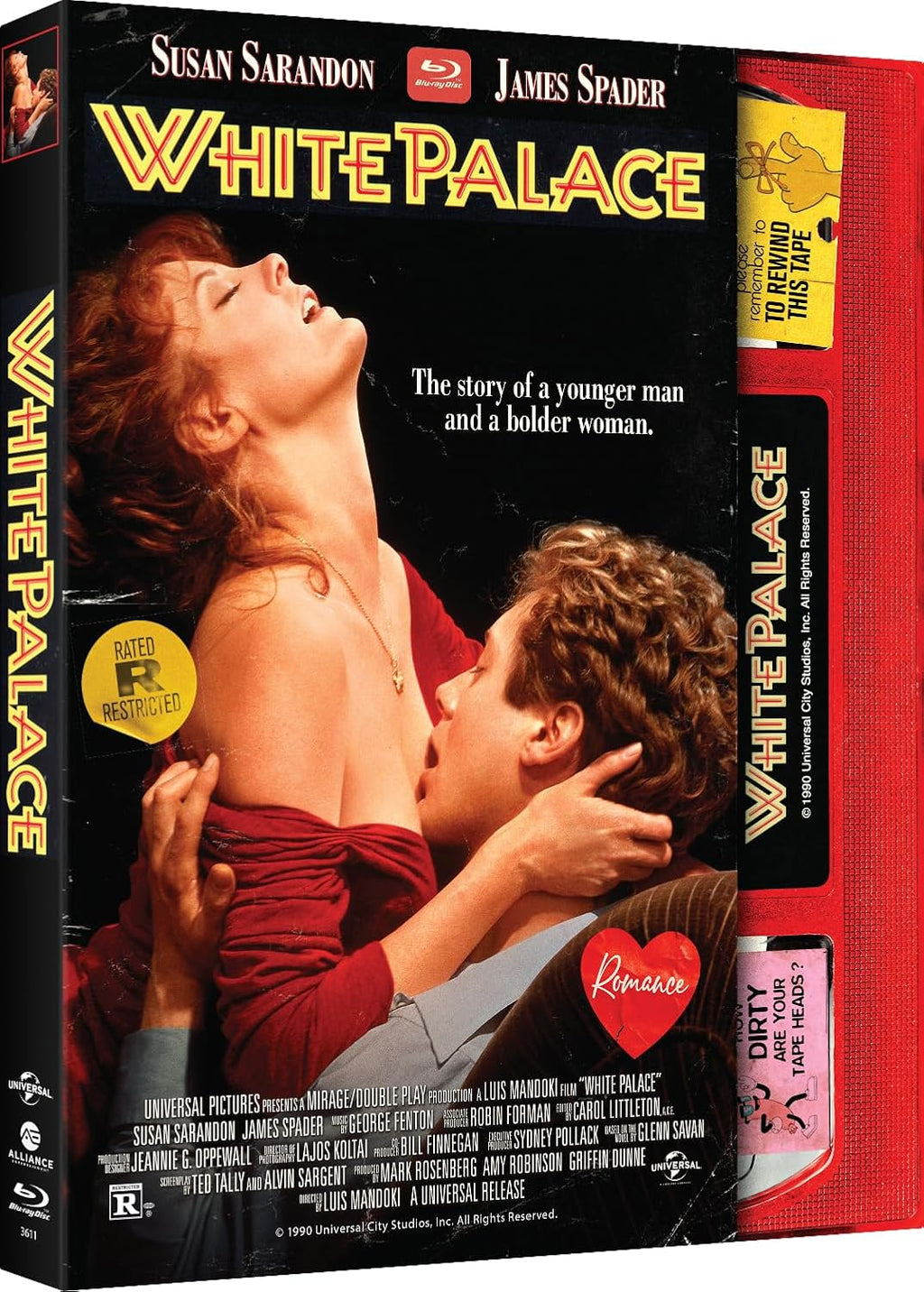 WHITE PALACE [RETRO VHS EDITION] (MILL CREEK) (BLU-RAY)