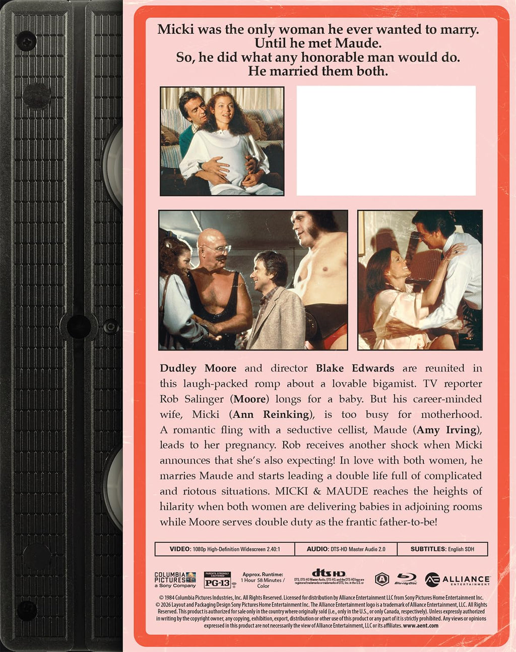 MICKI & MAUDE [RETRO VHS EDITION] (MILL CREEK) (BLU-RAY)