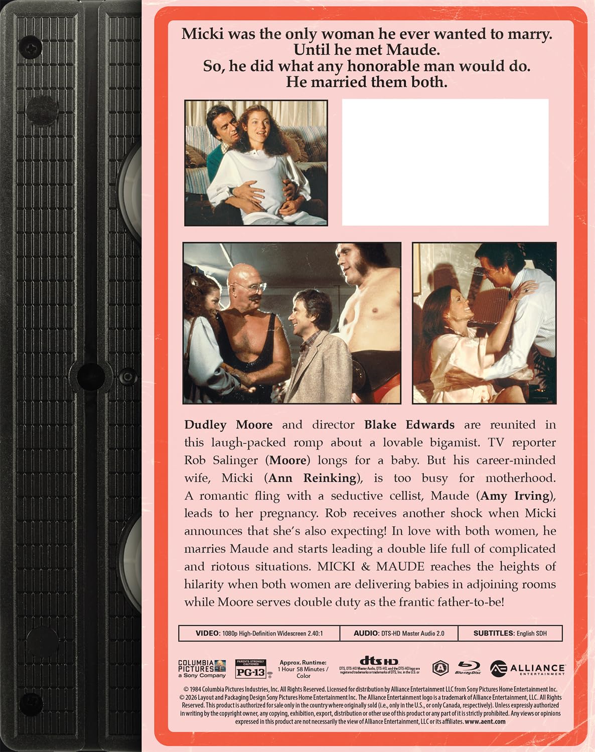 MICKI & MAUDE [RETRO VHS EDITION] (MILL CREEK) (BLU-RAY)
