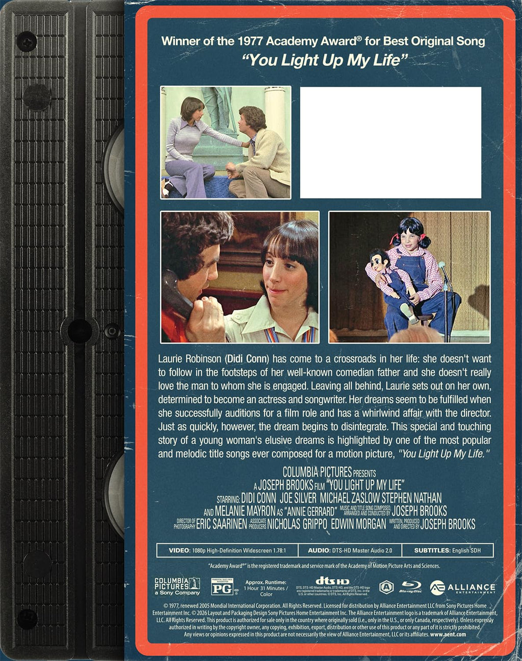 YOU LIGHT UP MY LIFE [RETRO VHS EDITION] (MILL CREEK) (BLU-RAY)