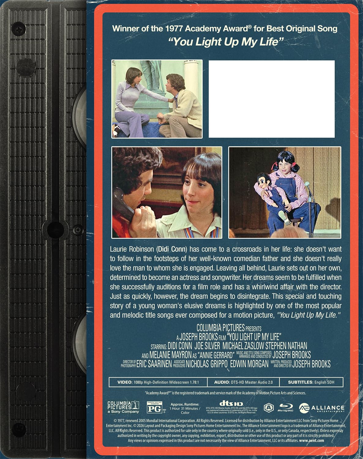 YOU LIGHT UP MY LIFE [RETRO VHS EDITION] (MILL CREEK) (BLU-RAY)