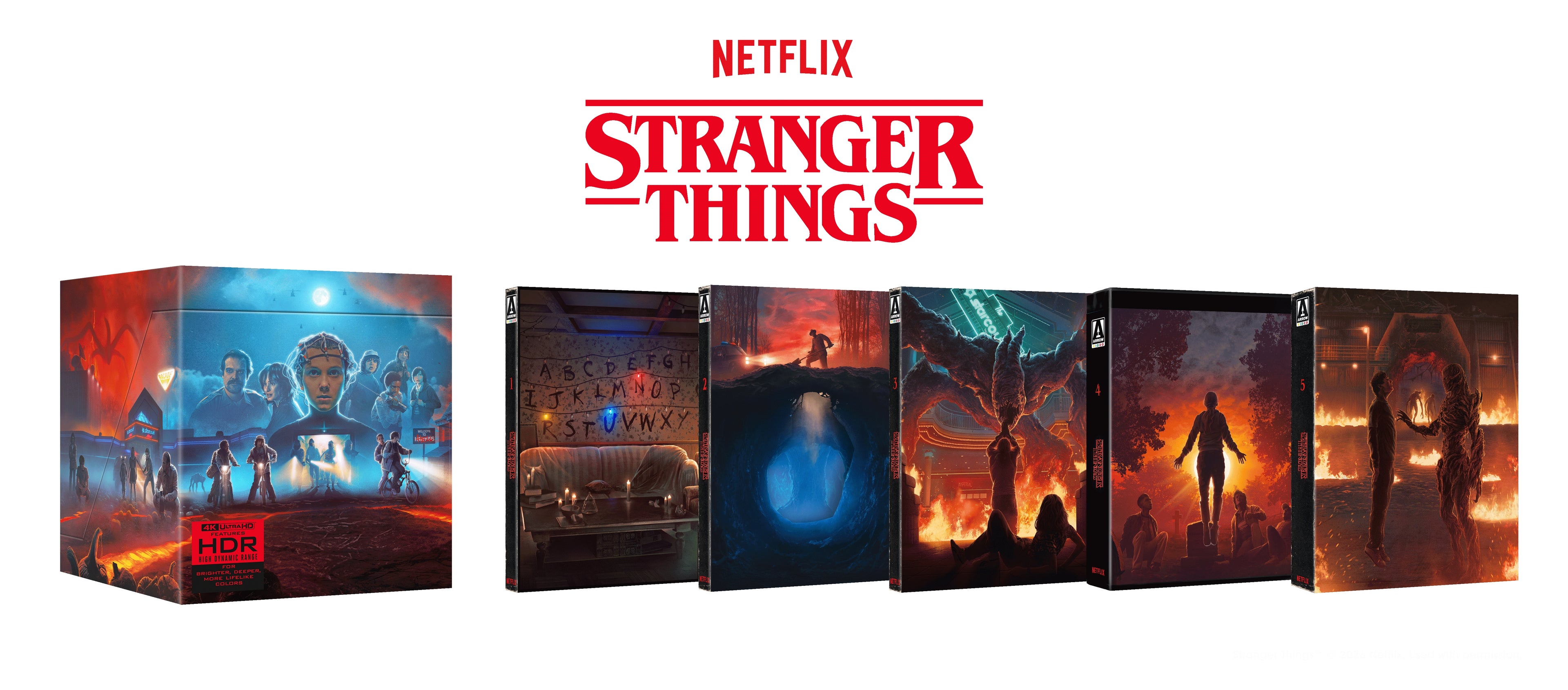 Stranger Things: The Complete Series [Deluxe Edition] (Arrow Video) (4K UHD)