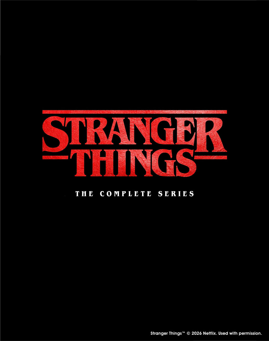 STRANGER THINGS: THE COMPLETE SERIES (ARROW VIDEO) (BLU-RAY)
