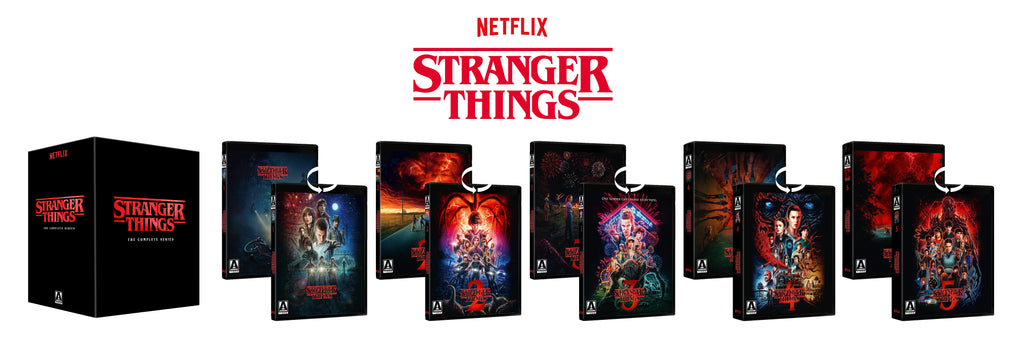 STRANGER THINGS: THE COMPLETE SERIES (ARROW VIDEO) (BLU-RAY)