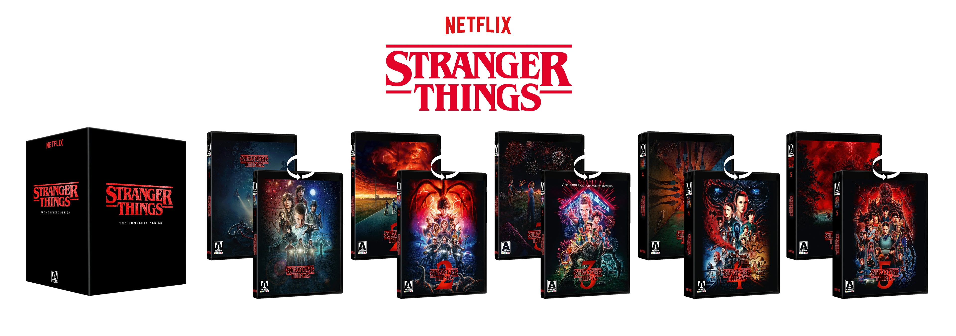 STRANGER THINGS: THE COMPLETE SERIES (ARROW VIDEO) (BLU-RAY)