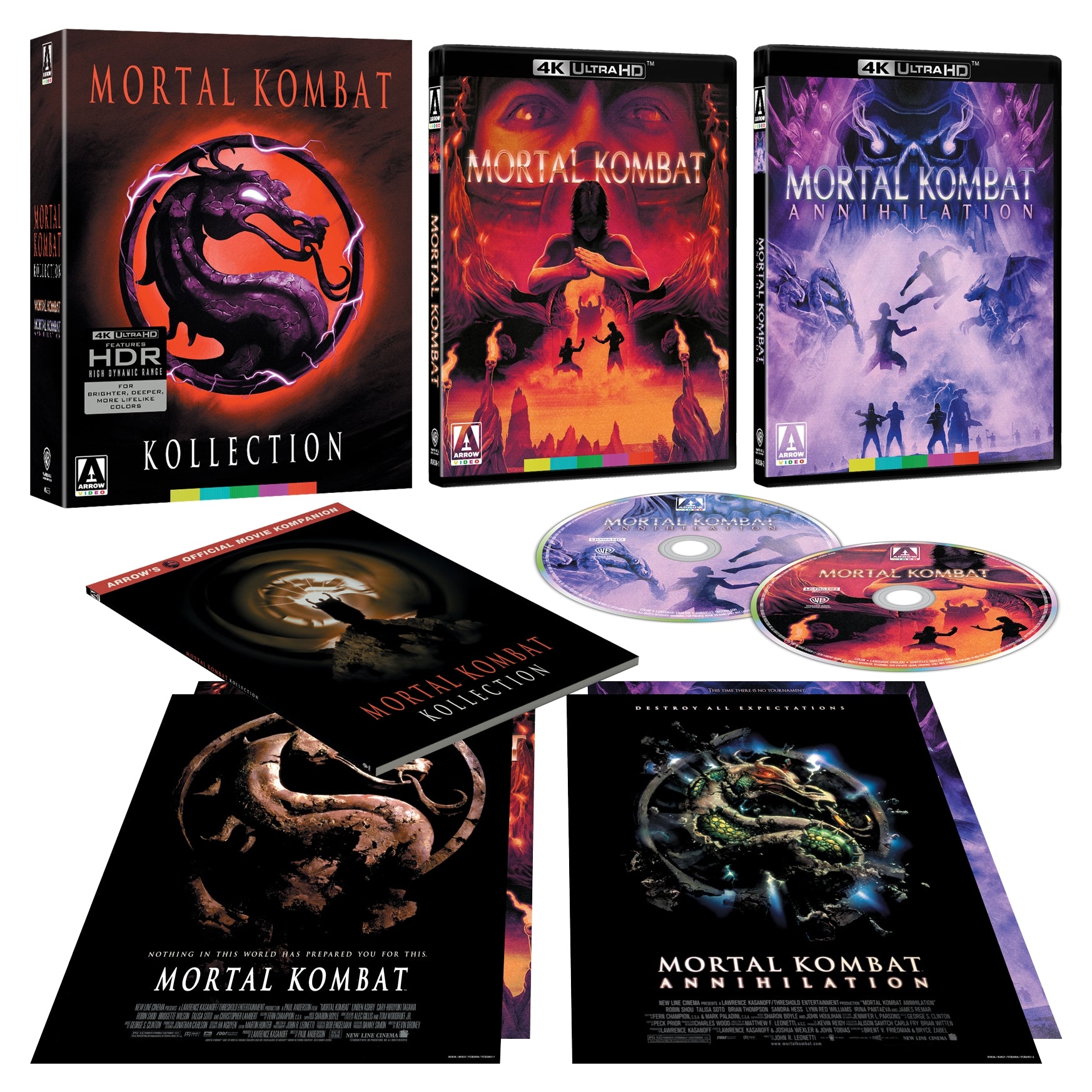 Mortal Kombat Kollection [Limited Edition] (Arrow Video) (4K UHD)