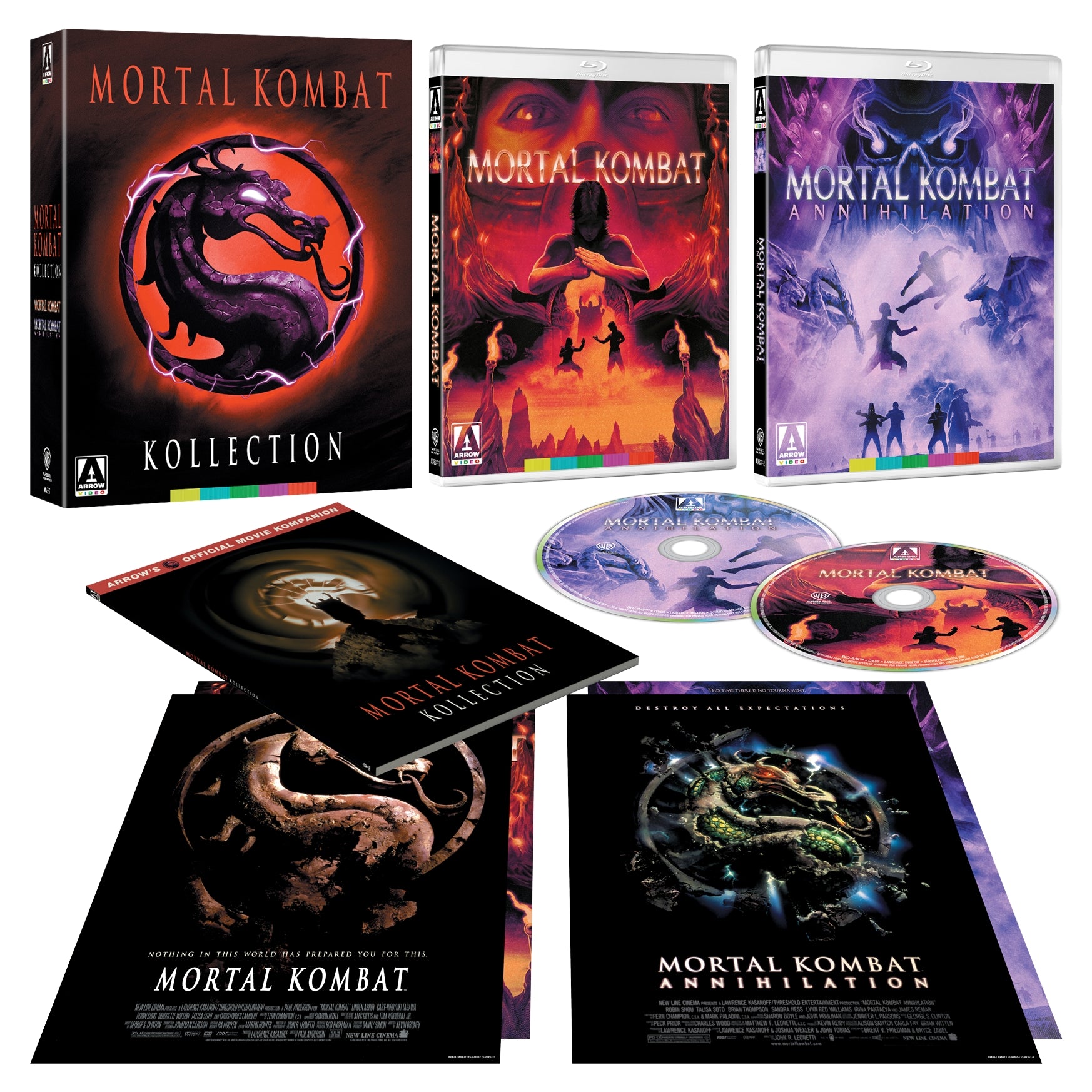 Mortal Kombat Kollection [Limited Edition] (Arrow Video) (Blu-ray)