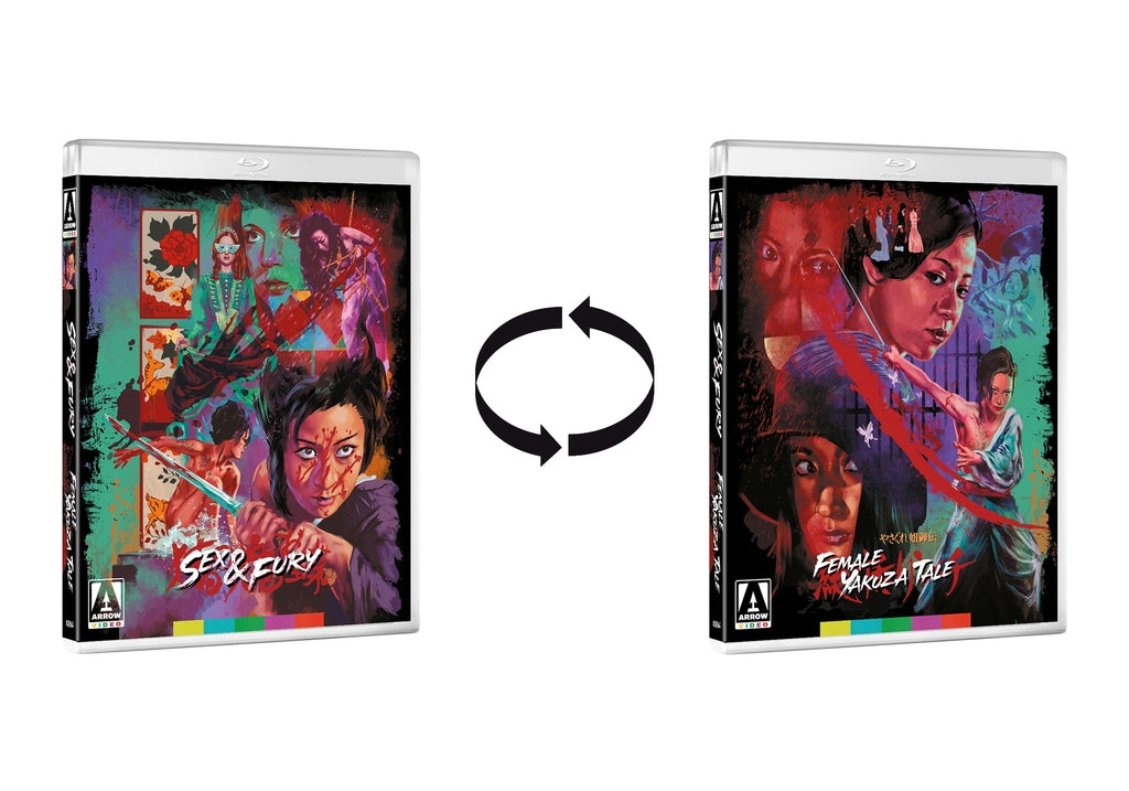SEX AND FURY/FEMALE YAKUZA TALE [LIMITED EDITION] (ARROW VIDEO) (BLU-RAY w/SLIPCOVER)