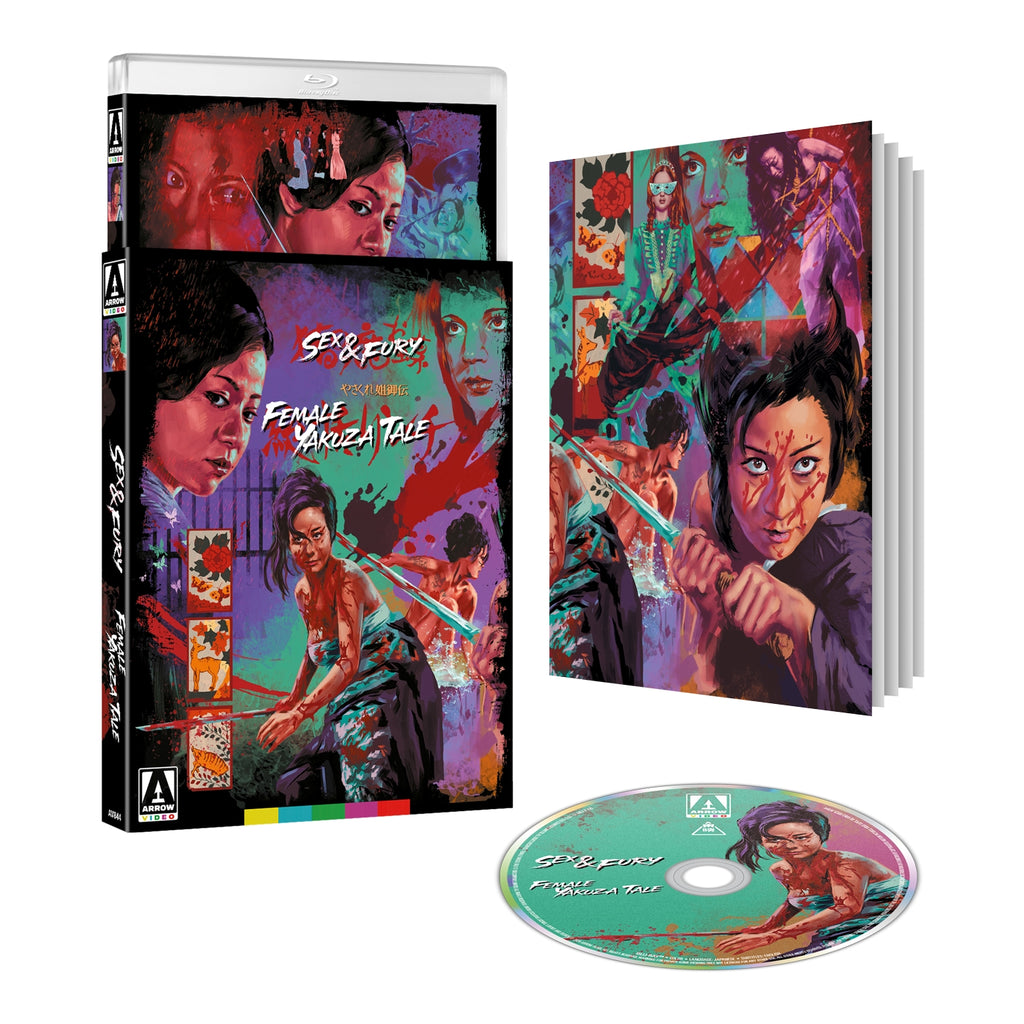 SEX AND FURY/FEMALE YAKUZA TALE [LIMITED EDITION] (ARROW VIDEO) (BLU-RAY w/SLIPCOVER)