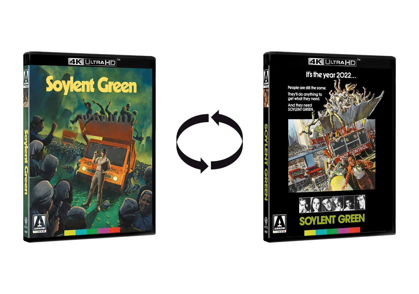 SOYLENT GREEN [LIMITED EDITION] (ARROW VIDEO) (4K UHD w/SLIPCOVER)