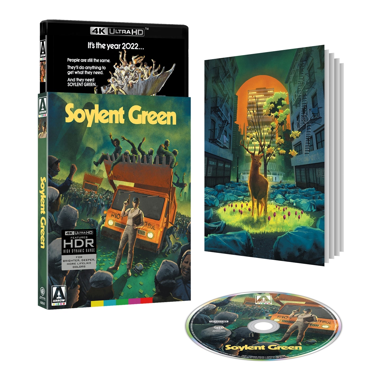 SOYLENT GREEN [LIMITED EDITION] (ARROW VIDEO) (4K UHD w/SLIPCOVER)