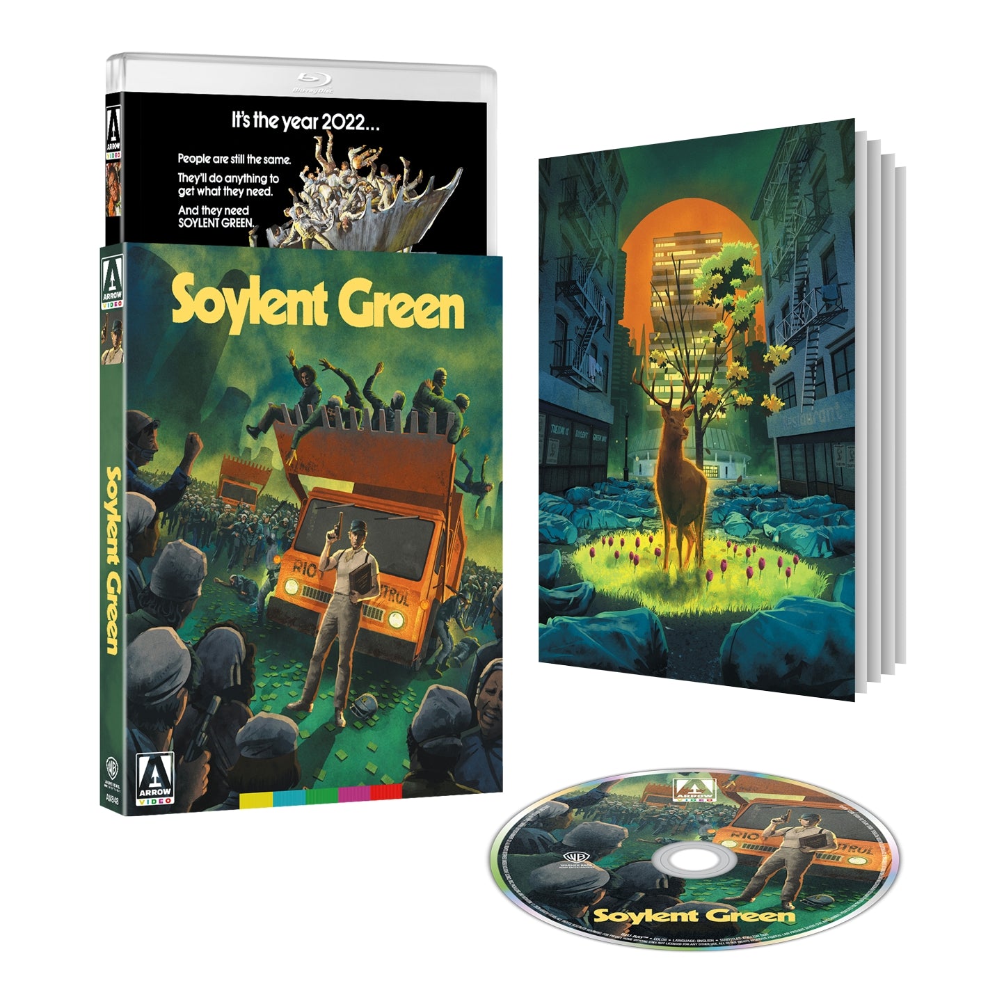 SOYLENT GREEN [LIMITED EDITION] (ARROW VIDEO) (BLU-RAY w/SLIPCOVER)