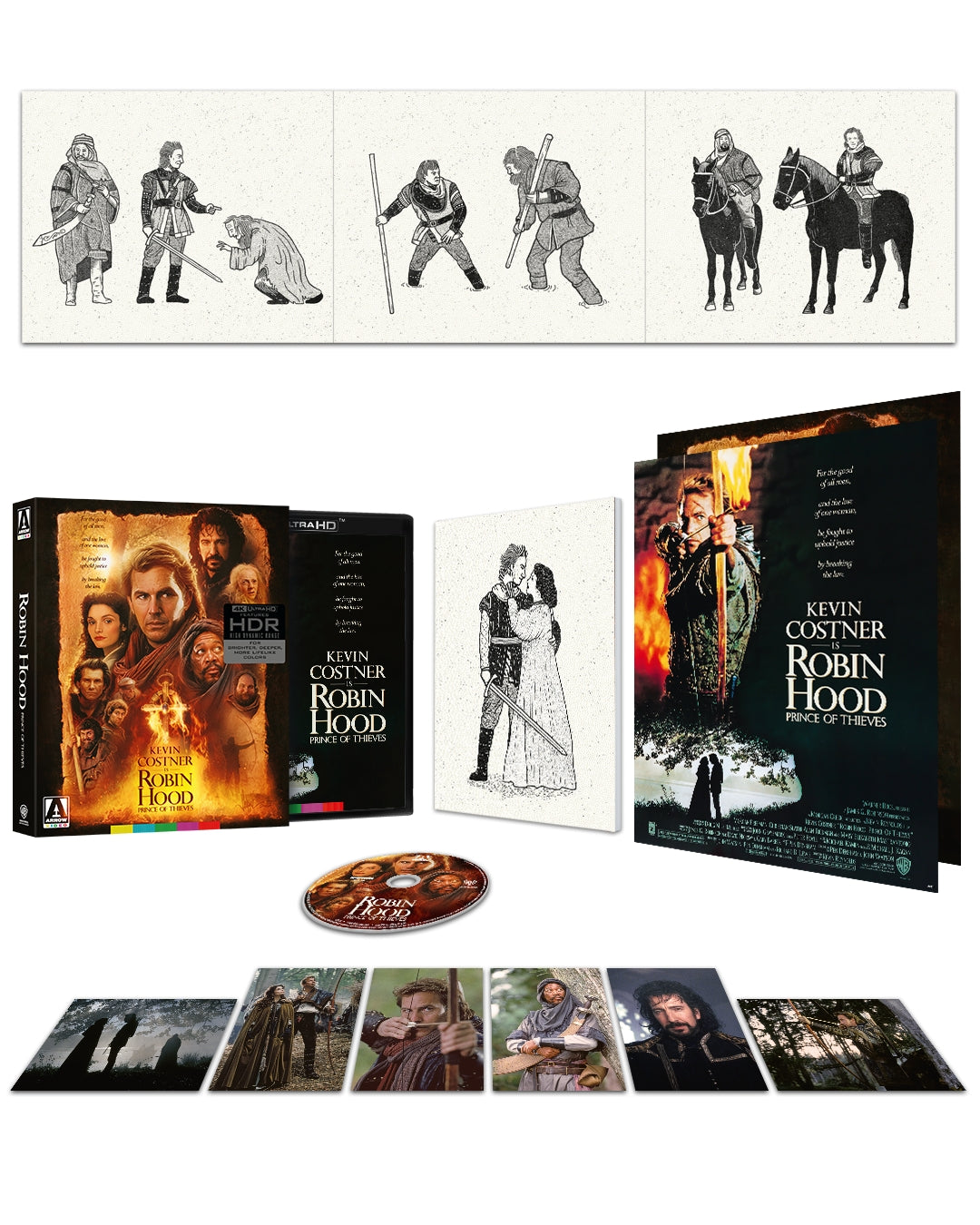 Robin Hood: Prince of Thieves [Limited Edition] (Arrow Video) (4K UHD)