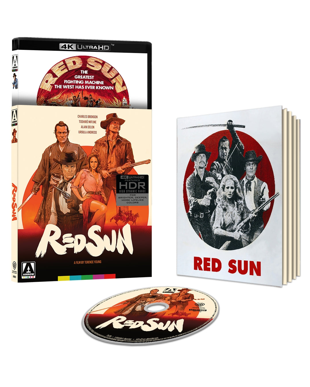 RED SUN [LIMITED EDITION] (ARROW VIDEO) (4K UHD w/SLIPCOVER)