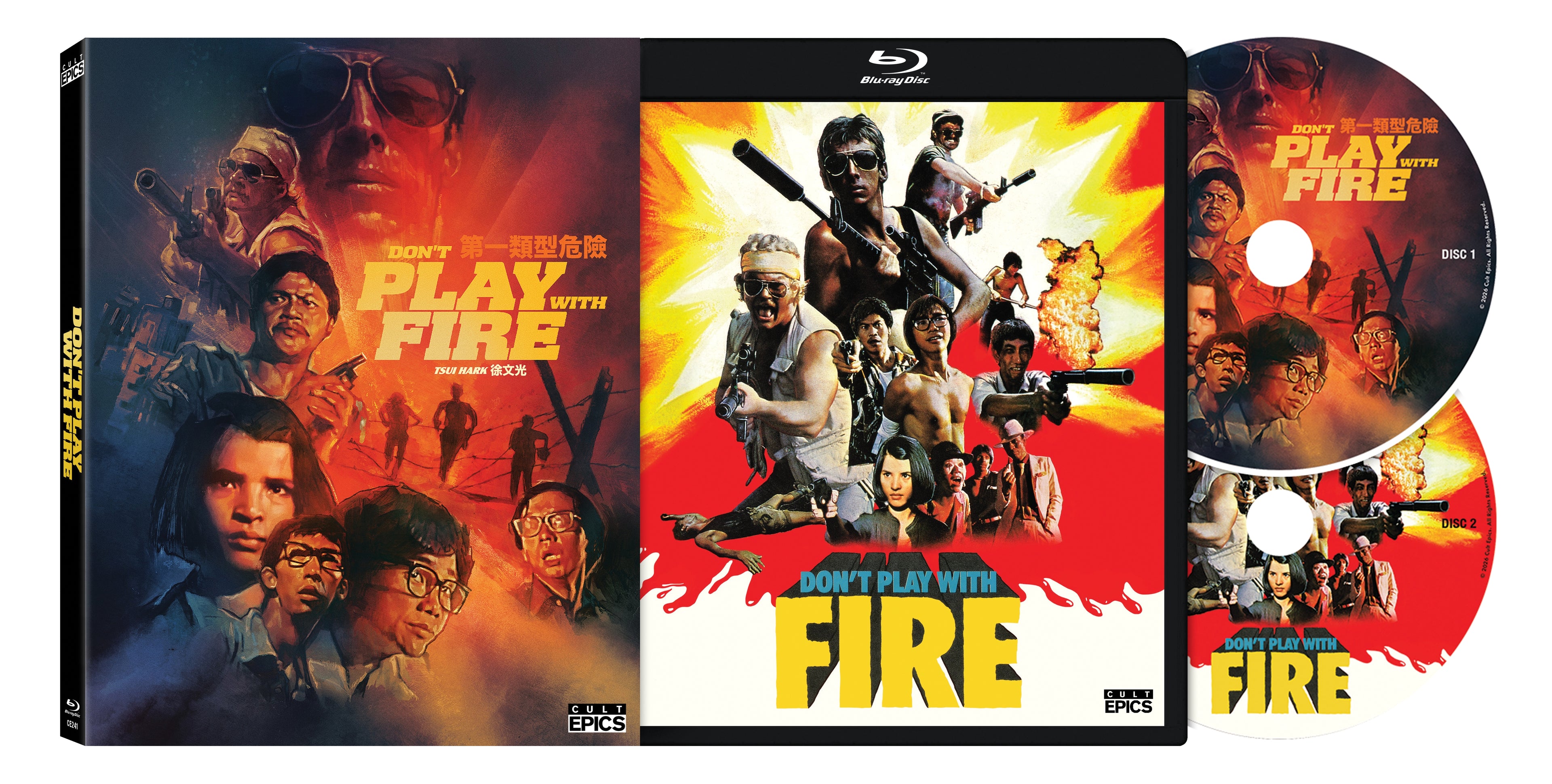 Don't Play With Fire [2-Disc Limited Collector's Edition] (Cult Epics) (Blu-ray w/Slipcover)