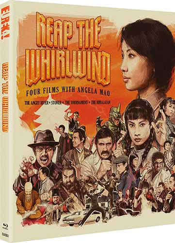 REAP THE WHIRLWIND: 4 FILMS WITH ANGELA MAO [THE ANGRY RIVER, STONER, THE TOURNAMENT, THE HIMALAYAN] (EUREKA) (BLU-RAY REGION B) (UK IMPORT)