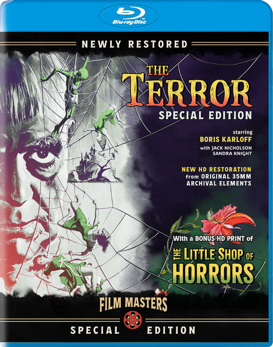 THE TERROR [SPECIAL EDITION WITH BONUS FILM LITTLE SHOP OF HORRORS] (FILM MASTERS) (BLU-RAY)