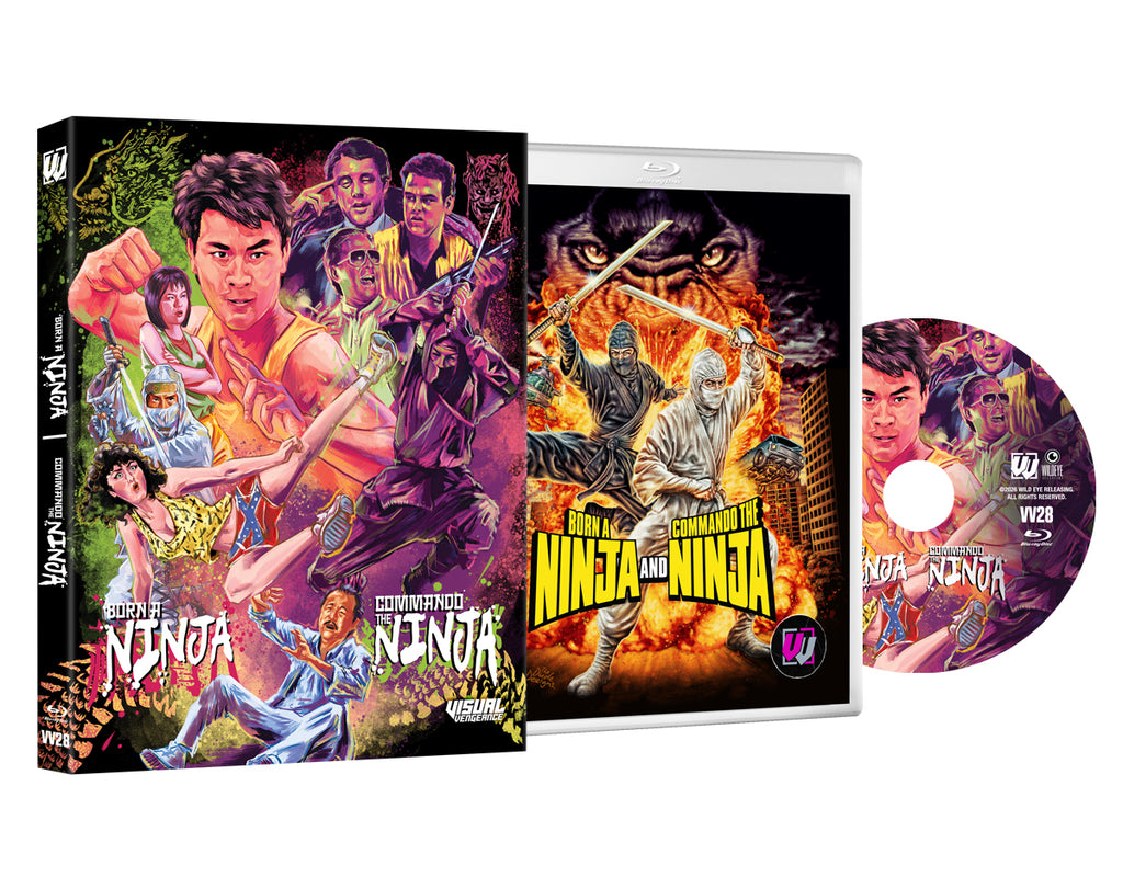 Born A Ninja/Commando the Ninja Double Feature [Collector's Edition] (Visual Vengeance) (Blu-ray w/Slipcover)