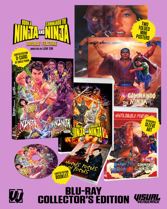 Born A Ninja/Commando the Ninja Double Feature [Collector's Edition] (Visual Vengeance) (Blu-ray w/Slipcover)