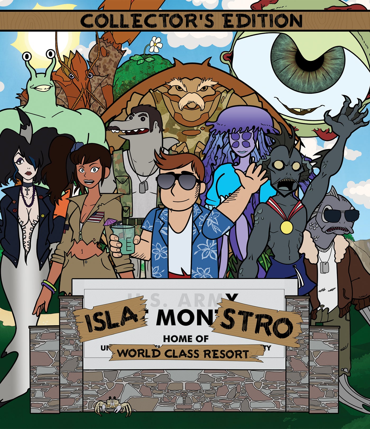 ISLA MONSTRO [COLLECTOR'S EDITION] (ABYSSMAL ENTERTAINMENT) (BLU-RAY)