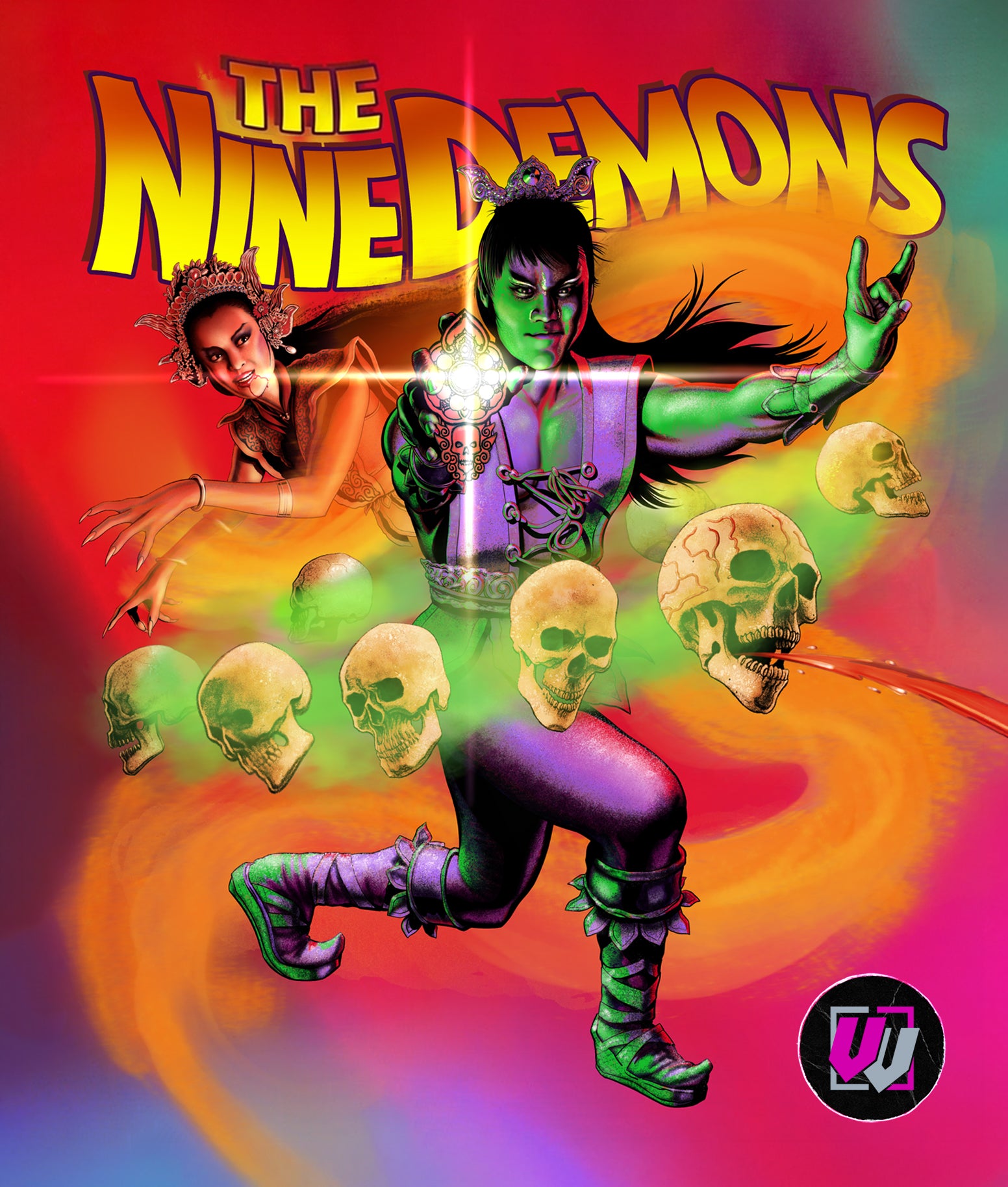 THE NINE DEMONS [COLLECTOR'S EDITION] (VISUAL VENGEANCE) (BLU-RAY w/SLIPCOVER)