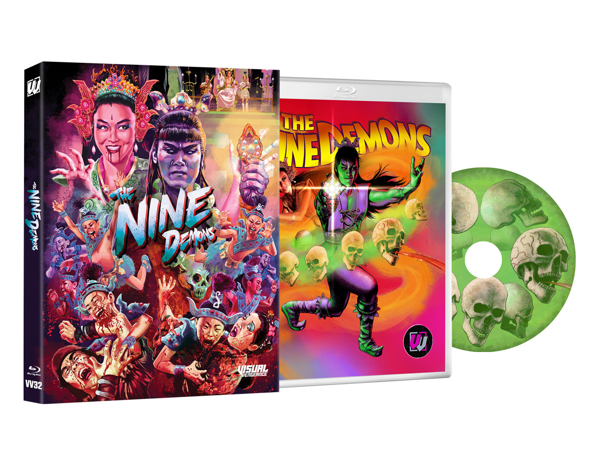 THE NINE DEMONS [COLLECTOR'S EDITION] (VISUAL VENGEANCE) (BLU-RAY w/SLIPCOVER)