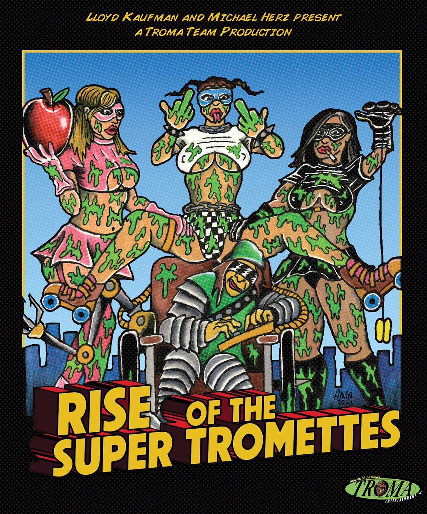RISE OF THE SUPER TROMETTES (TROMA FILMS) (BLU-RAY)