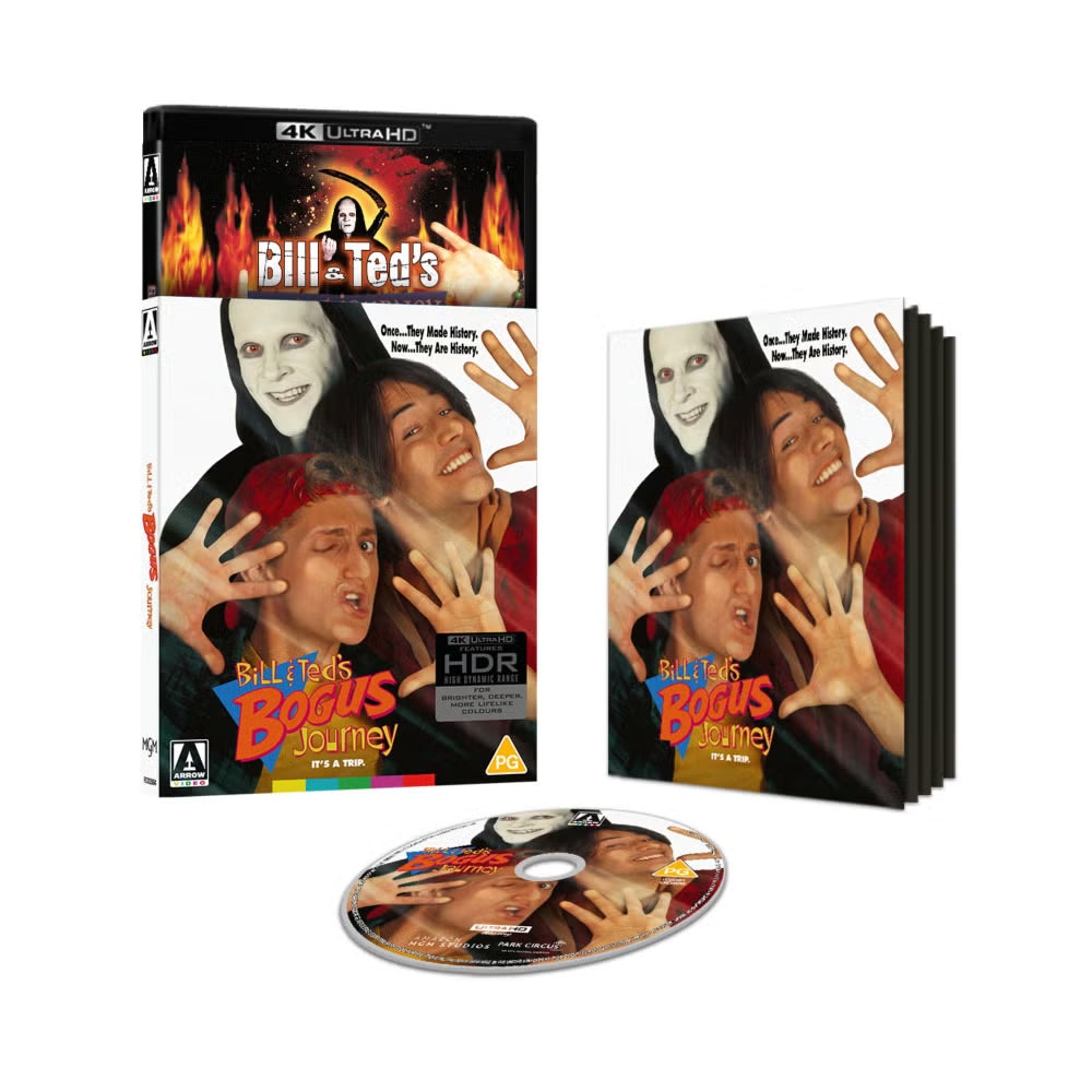 BILL AND TED'S BOGUS JOURNEY [LIMITED EDITION] (ARROW VIDEO) (4K UHD) (UK REGION FREE)