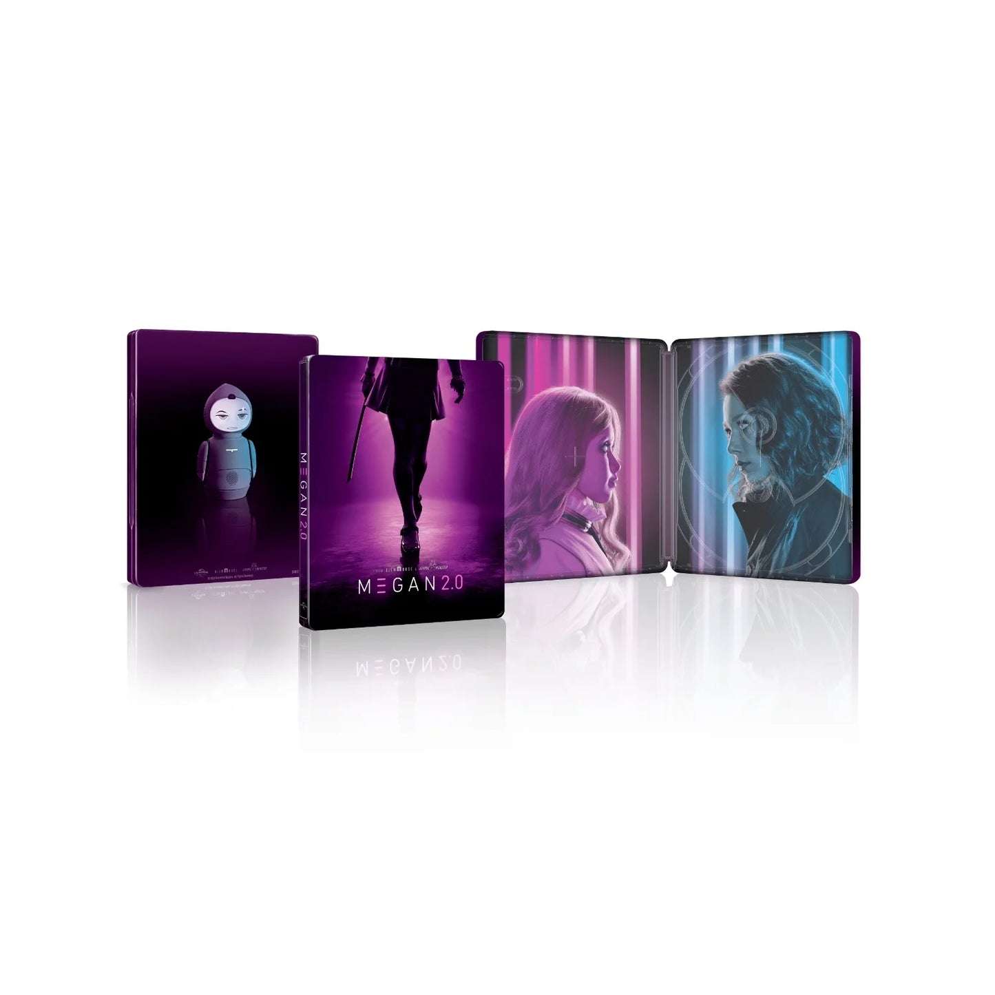 M3GAN 2.0 [LIMITED COLLECTOR'S EDITION STEELBOOK] (UNIVERSAL PICTURES) (4K UHD+BLU-RAY REGION B) (UK IMPORT)