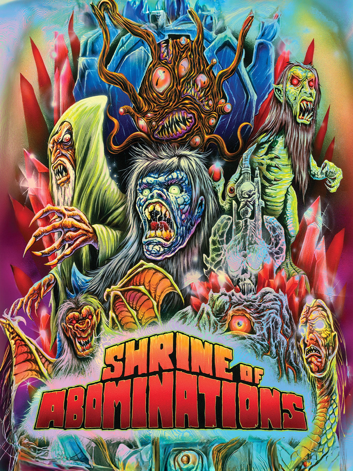 SHRINE OF ABOMINATIONS [LIMITED EDITION HOLOGRAPHIC O-CARD] (BIT BOT) (BLU-RAY w/SLIPCOVER)