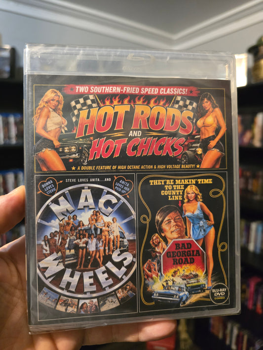HOT RODS AND HOT CHICKS DOUBLE FEATURE (VCI) (BLU-RAY+DVD)