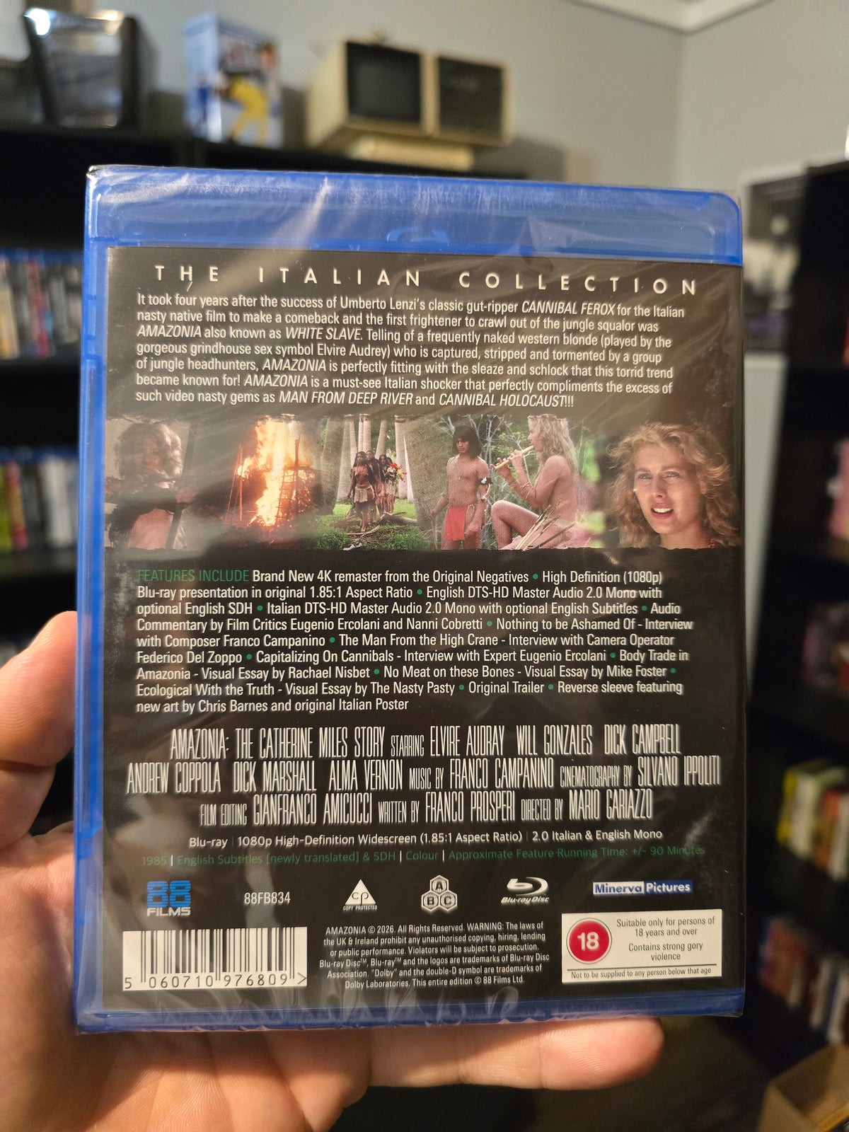 Amazonia: The Catherine Miles Story – 88 Films Blu-ray