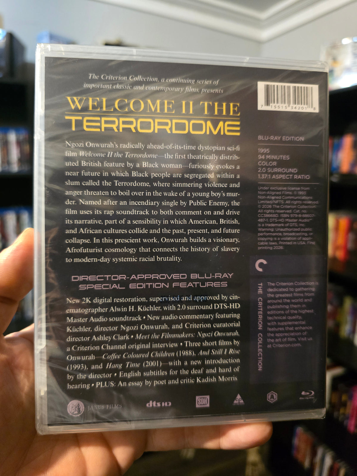 WELCOME II THE TERRORDOME [#1329] (CRITERION) (BLU-RAY)