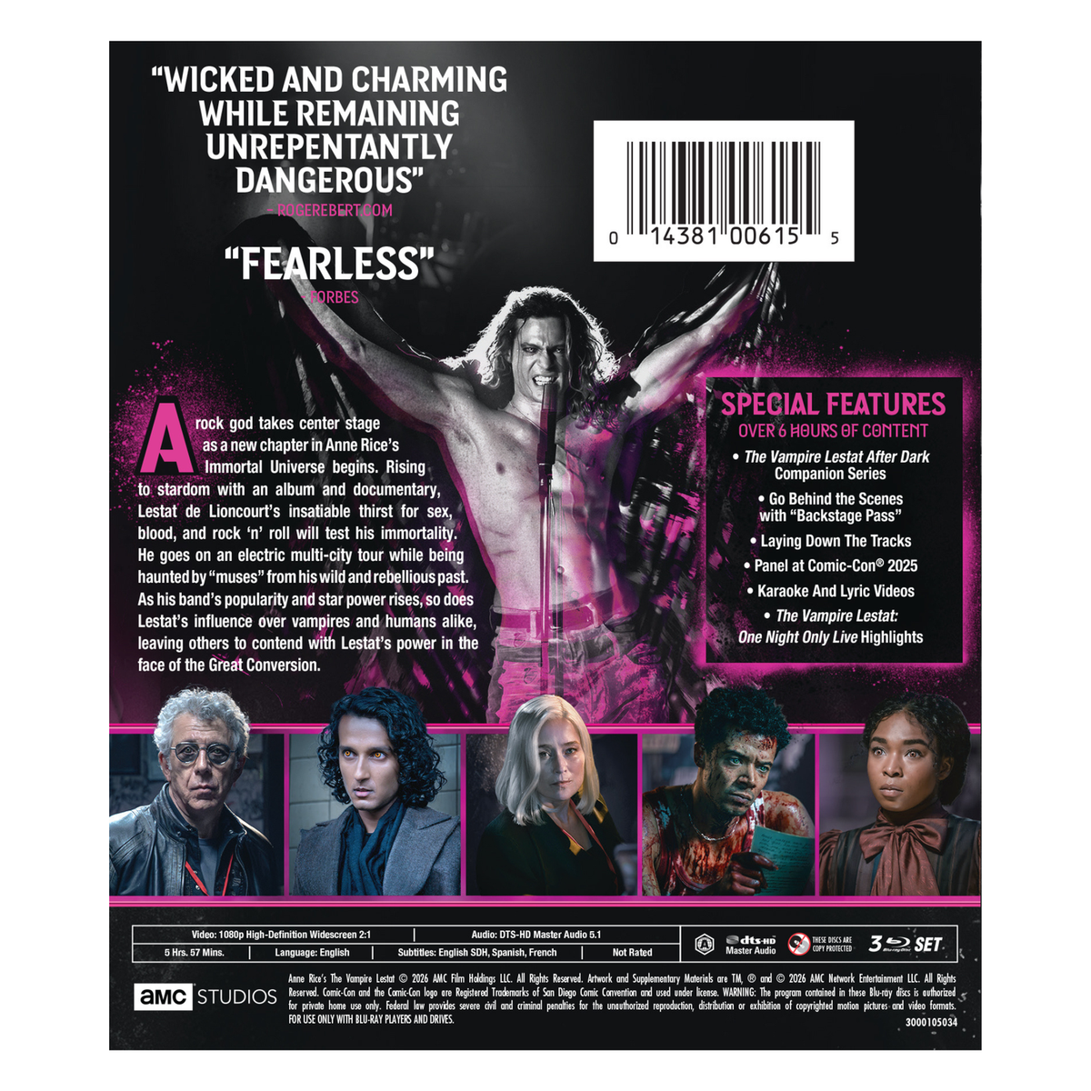 The Vampire Lestat – AMC Blu-ray